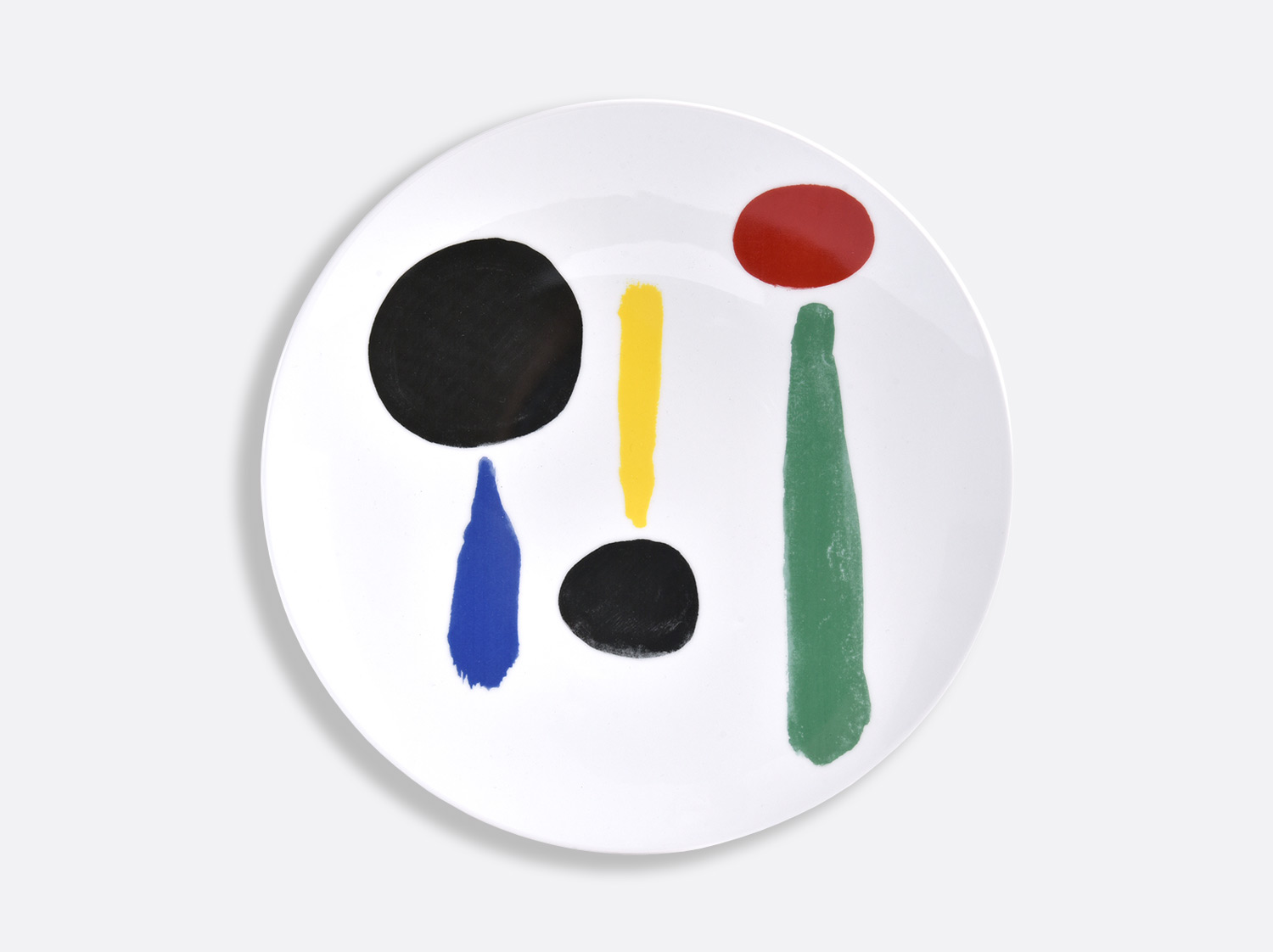2 Assiettes à dîner 27 cm - Page 15 en porcelaine de la collection PARLER SEUL - Joan Miro Bernardaud