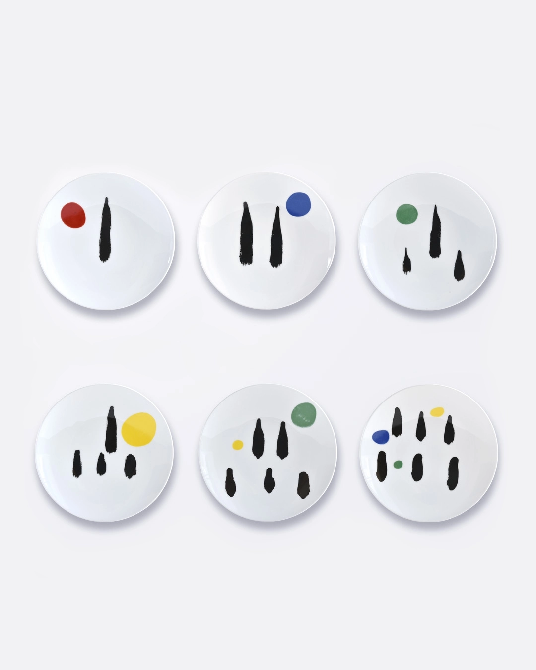Visual Tableware 100 pieces PARLER SEUL - Joan Miro