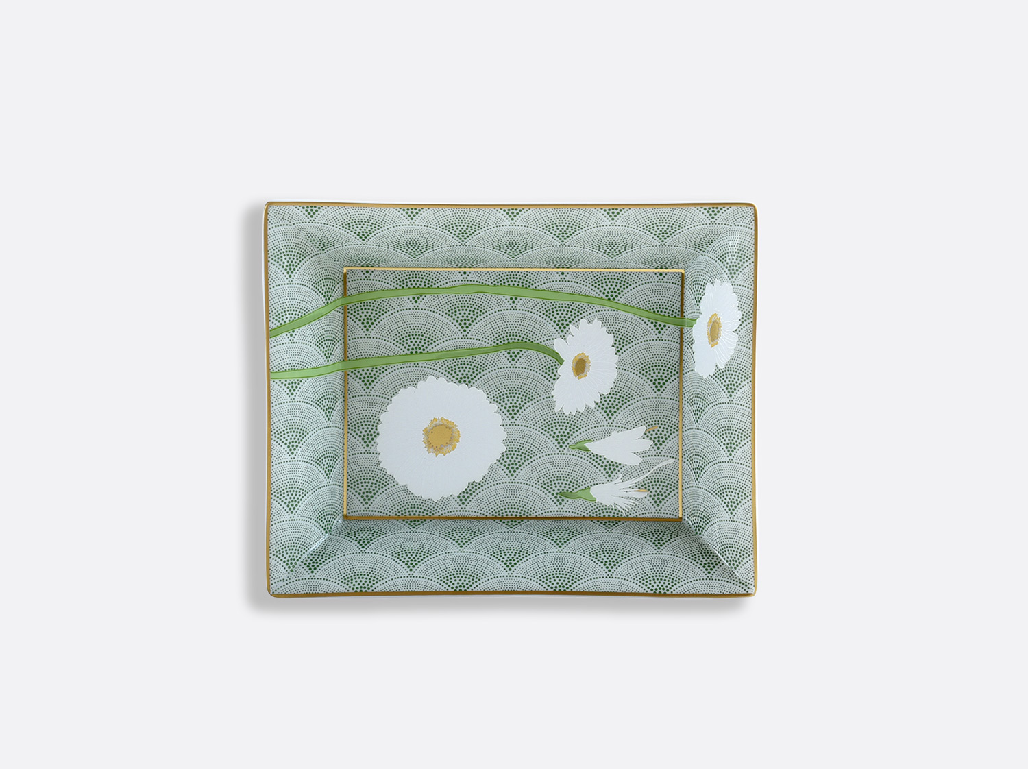 China Valet tray 7.9 x 6.3" of the collection PRAIANA | Bernardaud