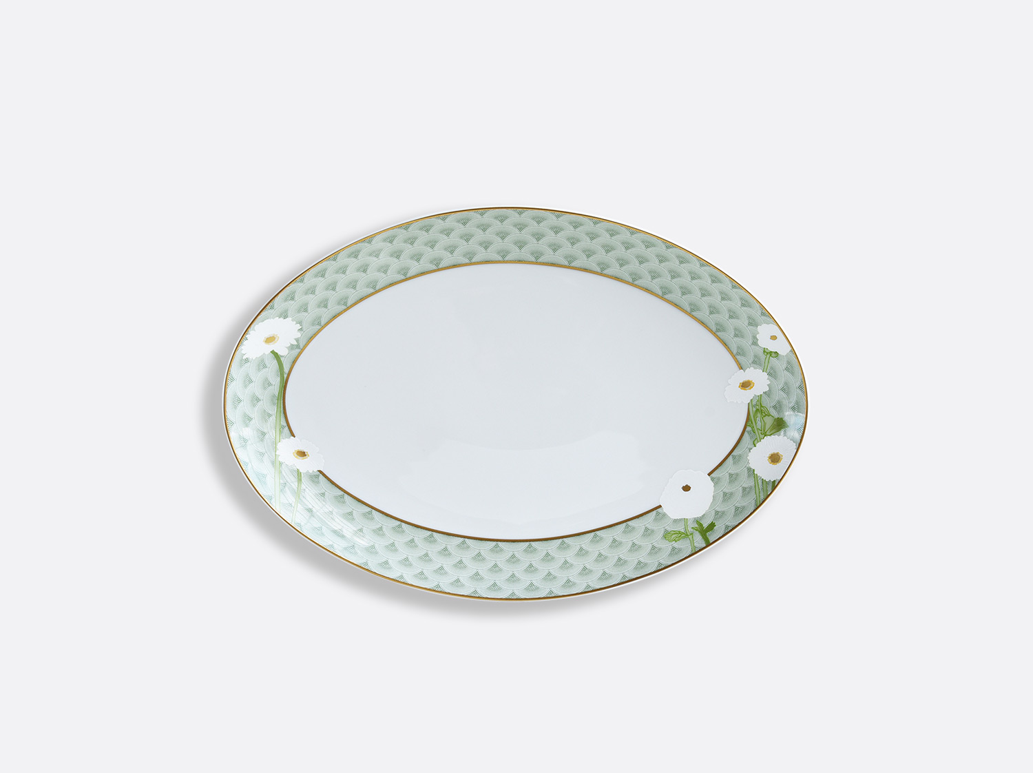 China Oval platter 13'' of the collection PRAIANA | Bernardaud