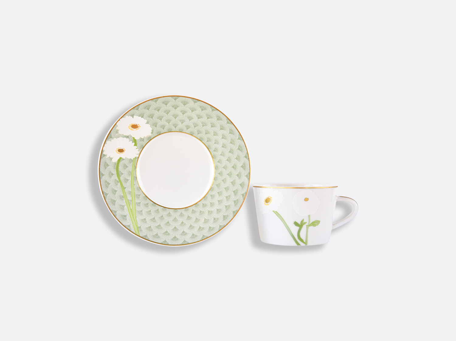 China Tea cup and saucer 5 oz of the collection PRAIANA | Bernardaud