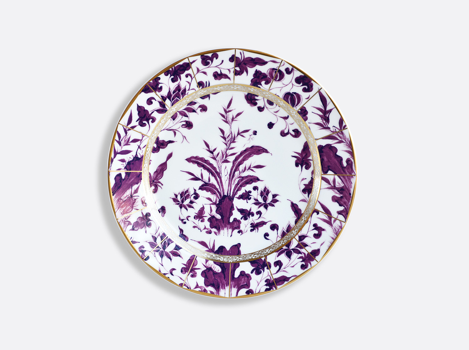 China Salad plate 21 cm of the collection PRUNUS | Bernardaud