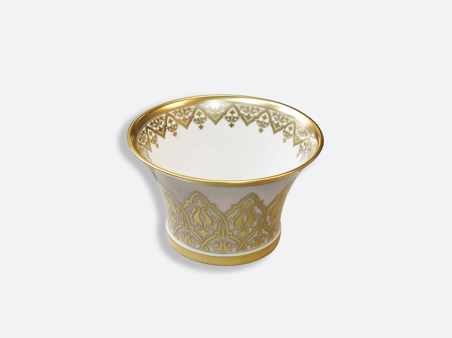 Petite coupe H. 13,5 cm D. 19,3 cm en porcelaine de la collection Venise Bernardaud