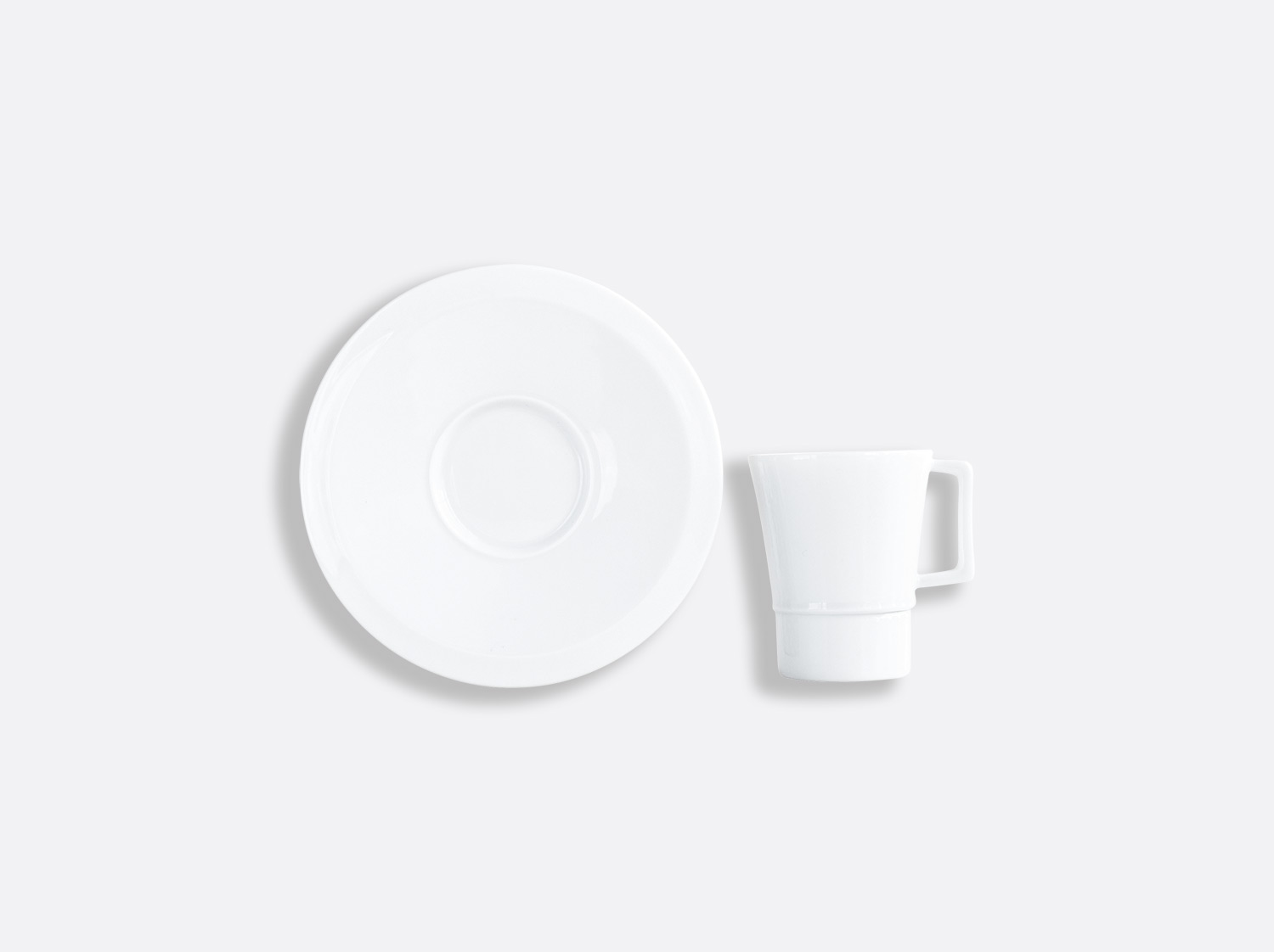 Tasse et soucoupe café 10 cl en porcelaine de la collection Conti Bernardaud