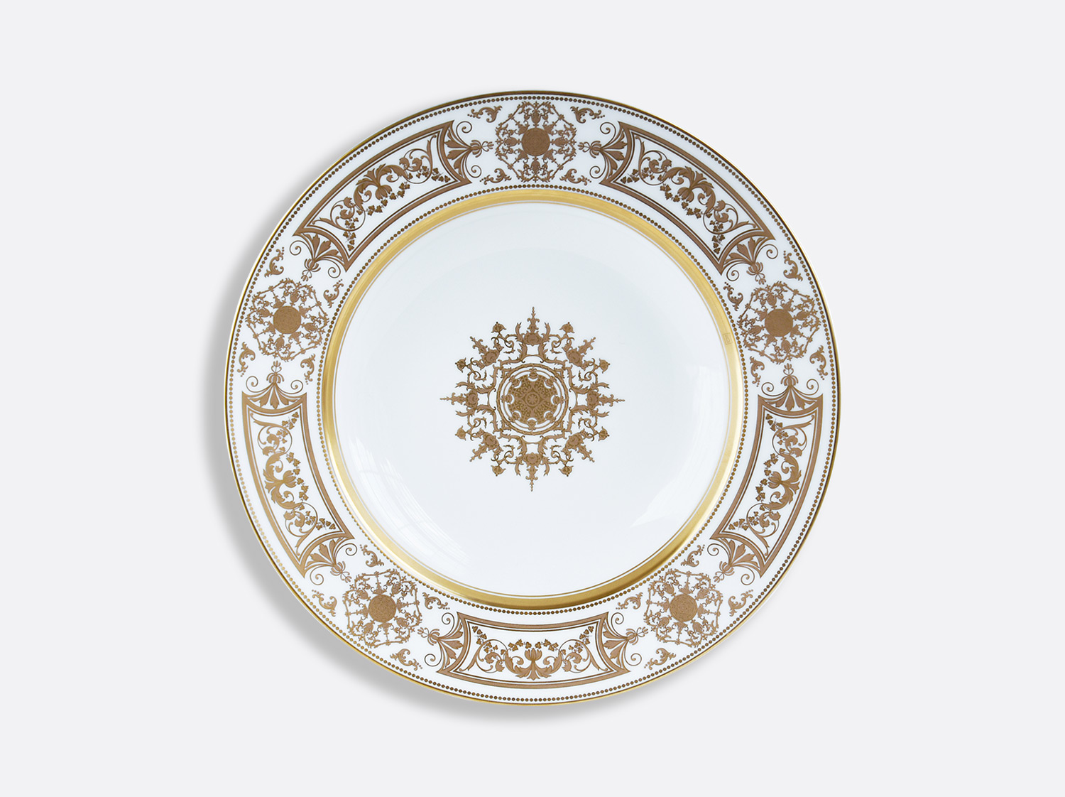 China Rim soup 9'' of the collection Aux Rois Or | Bernardaud