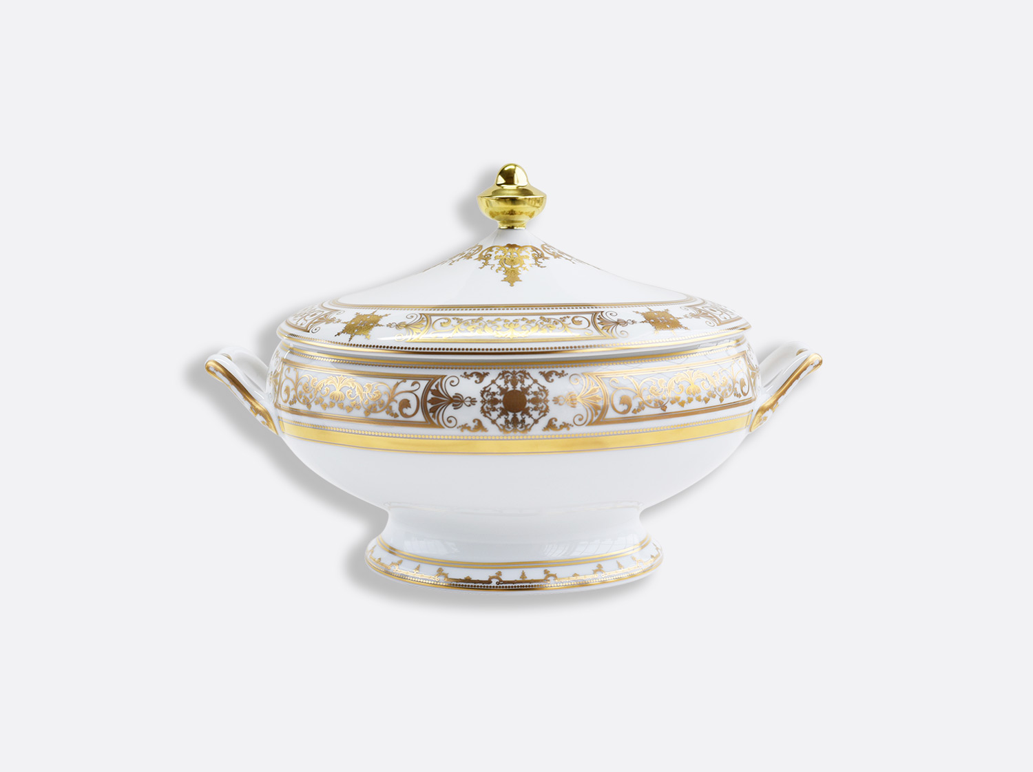 China Soup tureen 2 L of the collection Aux Rois Or | Bernardaud