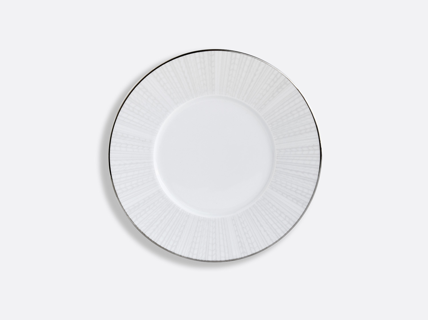 Assiette plate 16 cm en porcelaine de la collection Silva Bernardaud