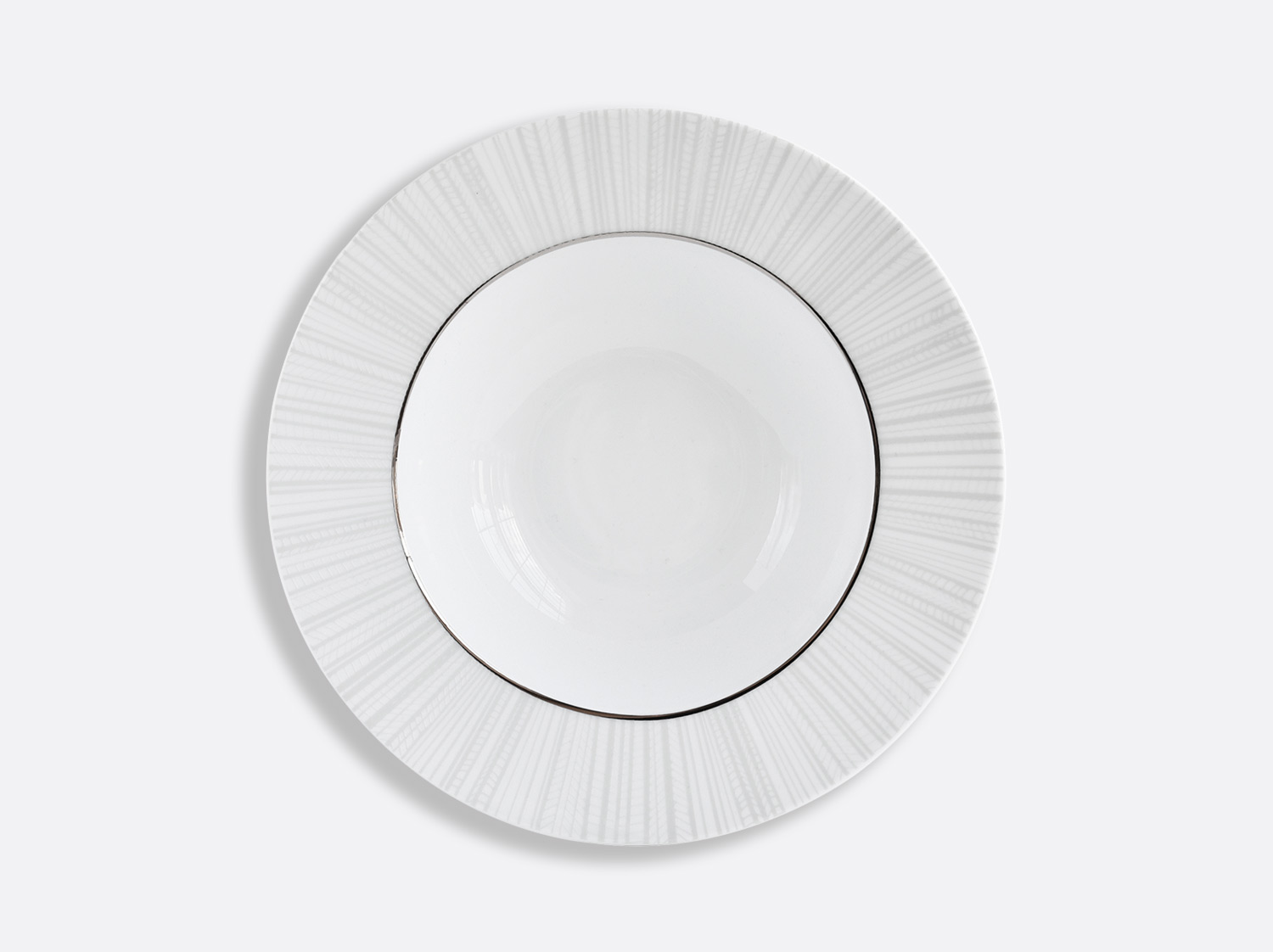 China Rim soup plate of the collection Silva | Bernardaud