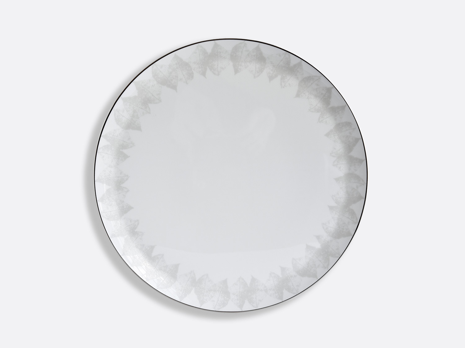 China Round tart platter 13'' of the collection Silva | Bernardaud
