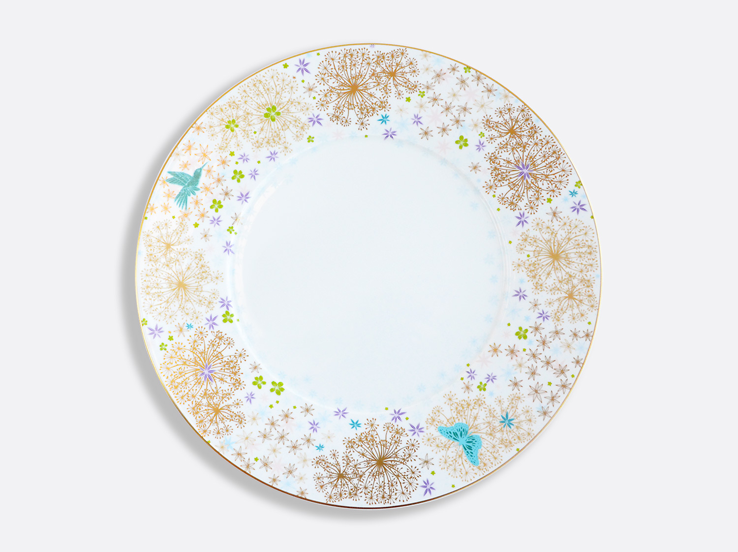 Assiette plate 31 cm en porcelaine de la collection FÉERIE - MICHAËL CAILLOUX Bernardaud