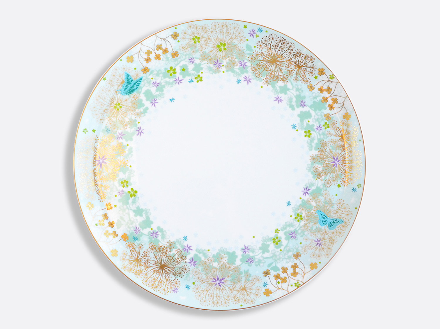 China Round tart platter 13'' of the collection FÉERIE - MICHAËL CAILLOUX | Bernardaud