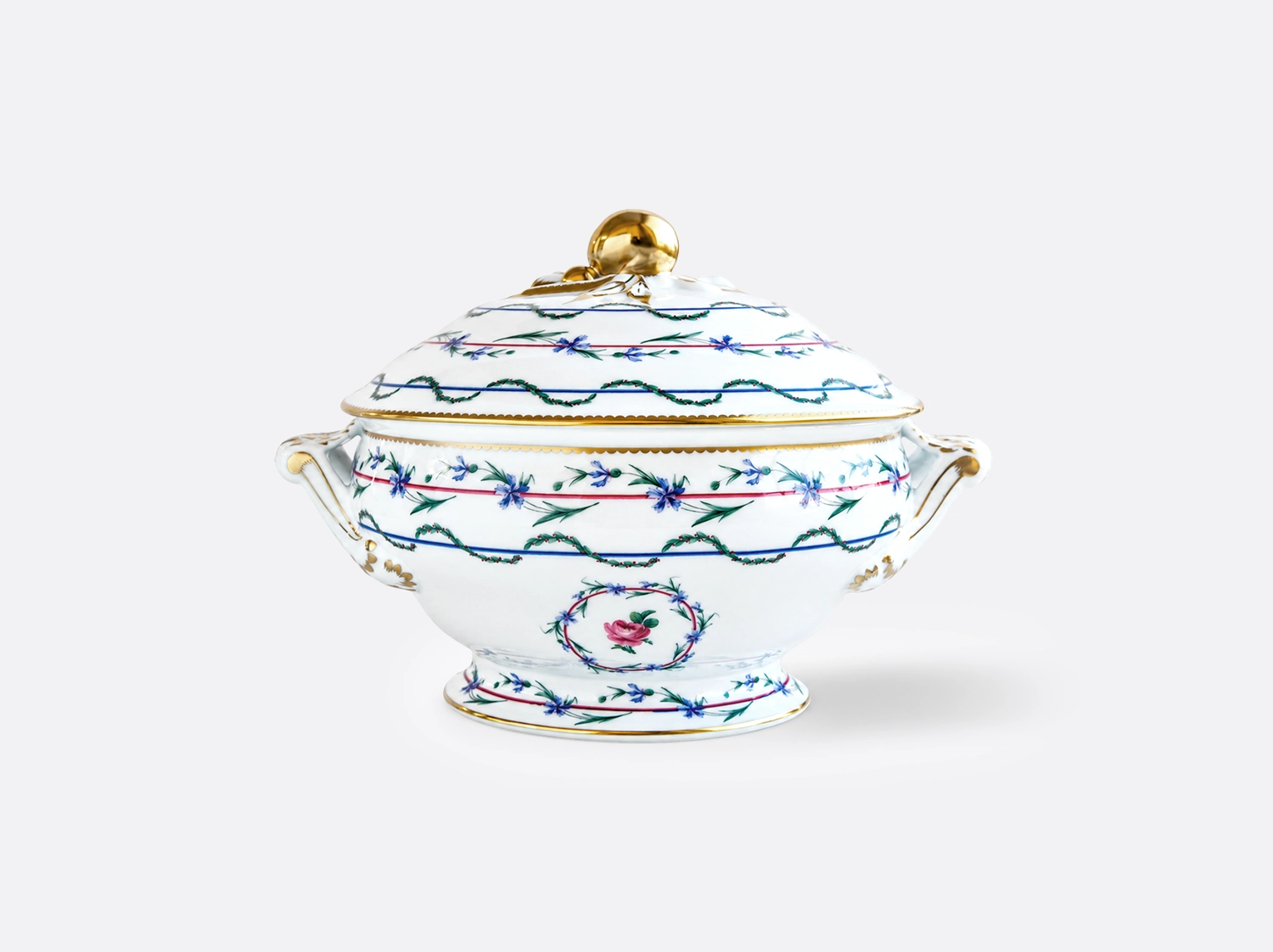China Soup tureen 74.5 oz of the collection Gobelet du roy | Bernardaud
