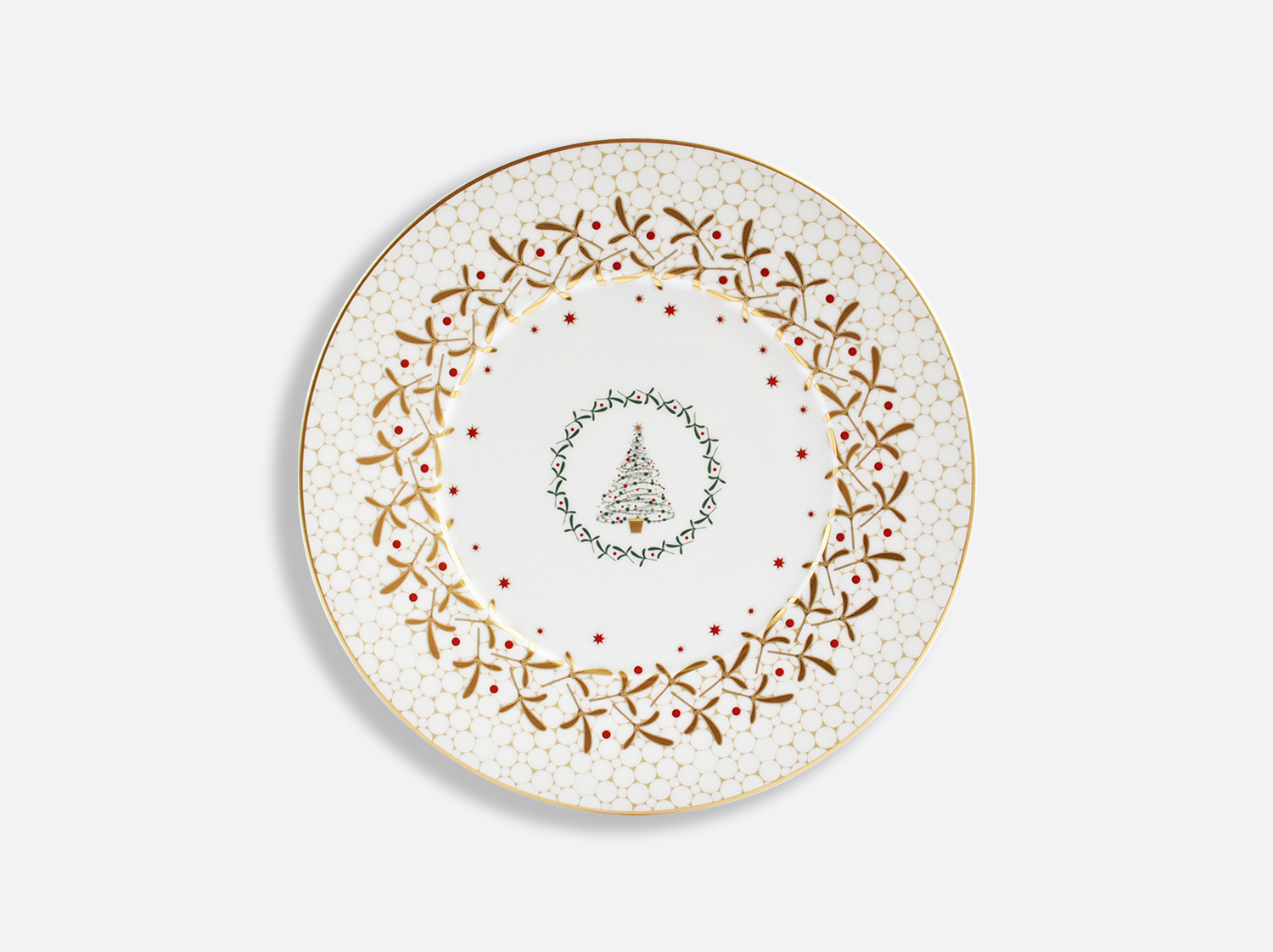 Assiette à dessert 21 cm en porcelaine de la collection Noël Bernardaud