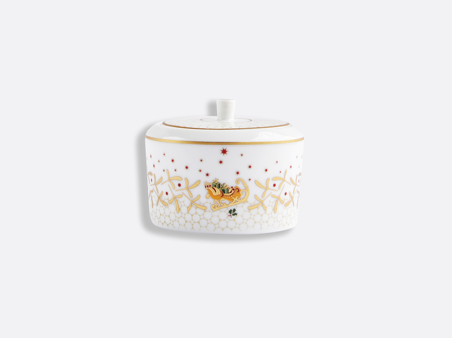 China Sugar bowl 5 oz of the collection Noël | Bernardaud