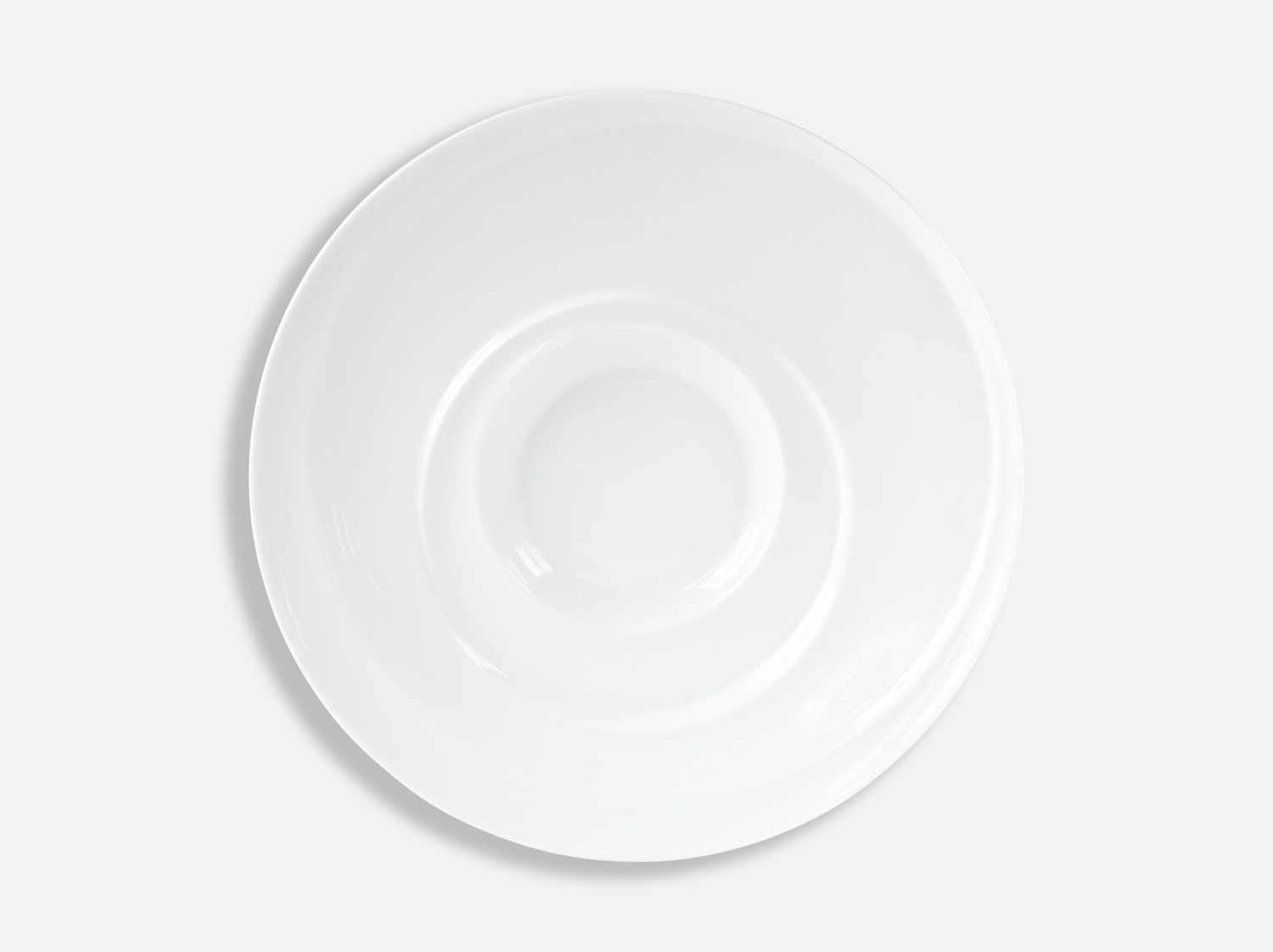 China Plate 27 cm of the collection SELAVY BLANC | Bernardaud