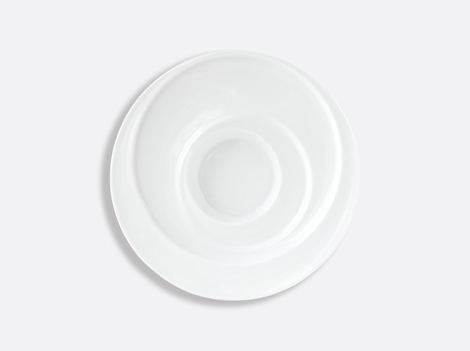 Assiette 22 cm en porcelaine de la collection SELAVY BLANC Bernardaud