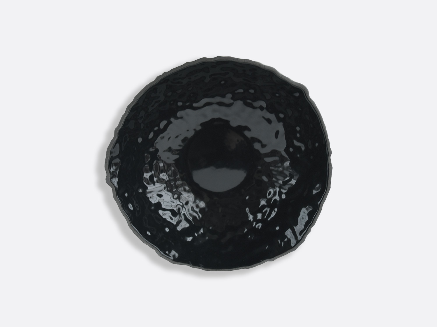 Bol Noir / Noir 16,5 cm en porcelaine de la collection ECORCE NOIR Bernardaud