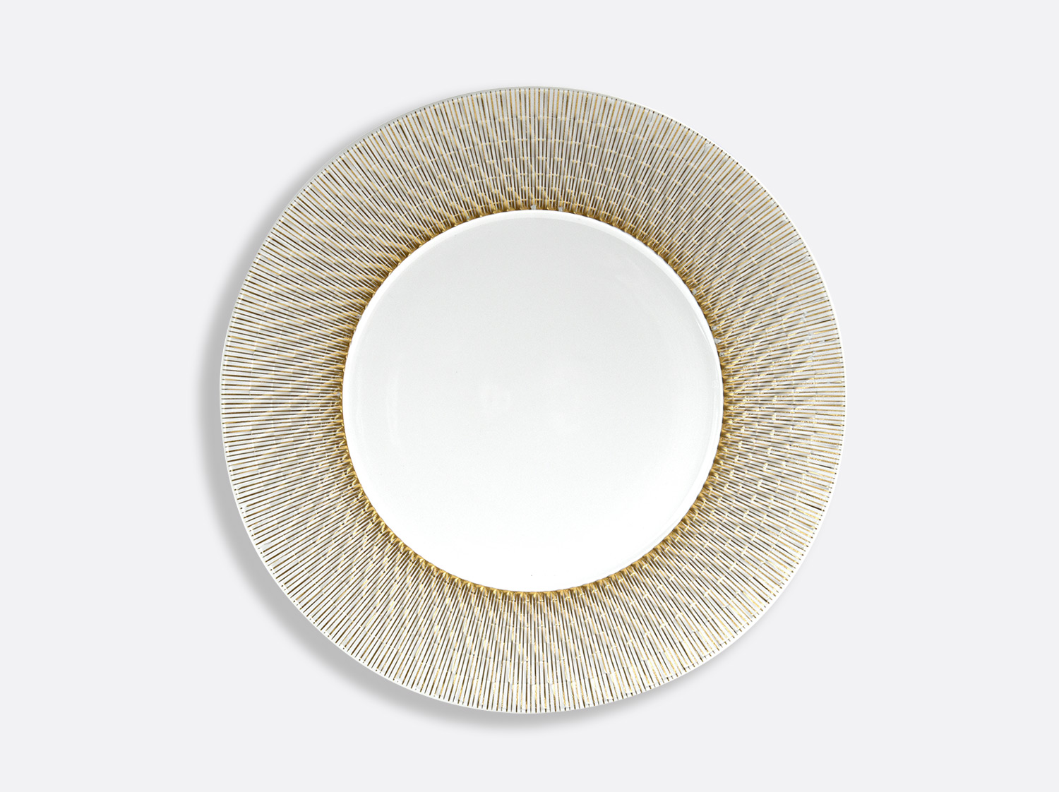 Assiette à dîner 27 cm en porcelaine de la collection Twist Again Bernardaud