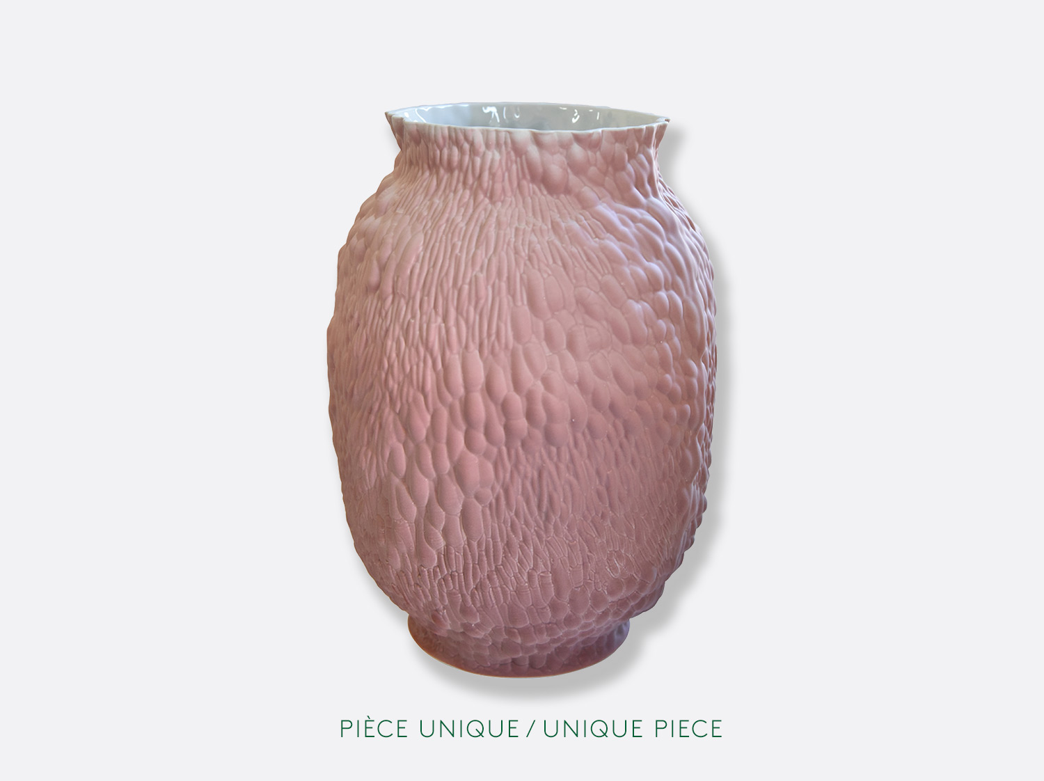 Vase toscan n°1 en porcelaine de la collection SARAH-LINDA FORRER - ECORCE Bernardaud