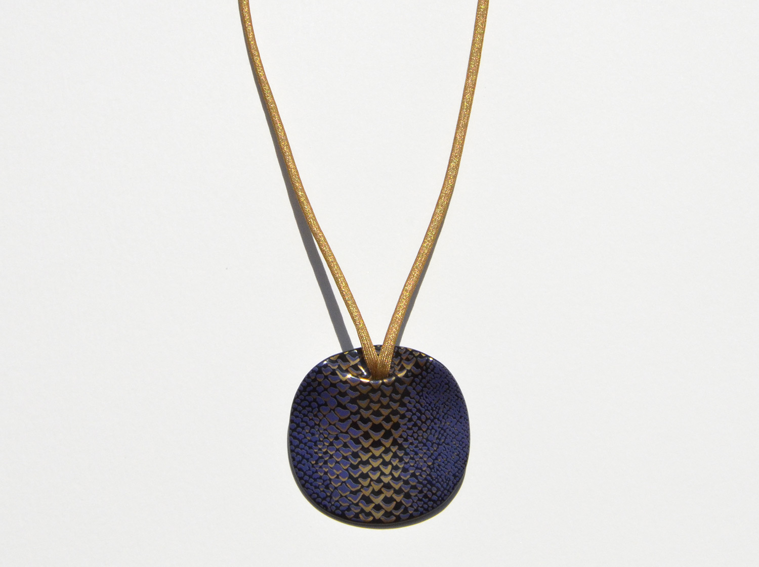 China Ladon Bleu Long Pendant of the collection LADON BLEU | Bernardaud