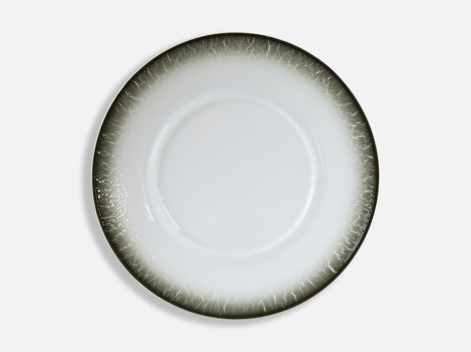 Assiette plate Shogun 29,5 cm en porcelaine de la collection TERRA LICHEN Bernardaud