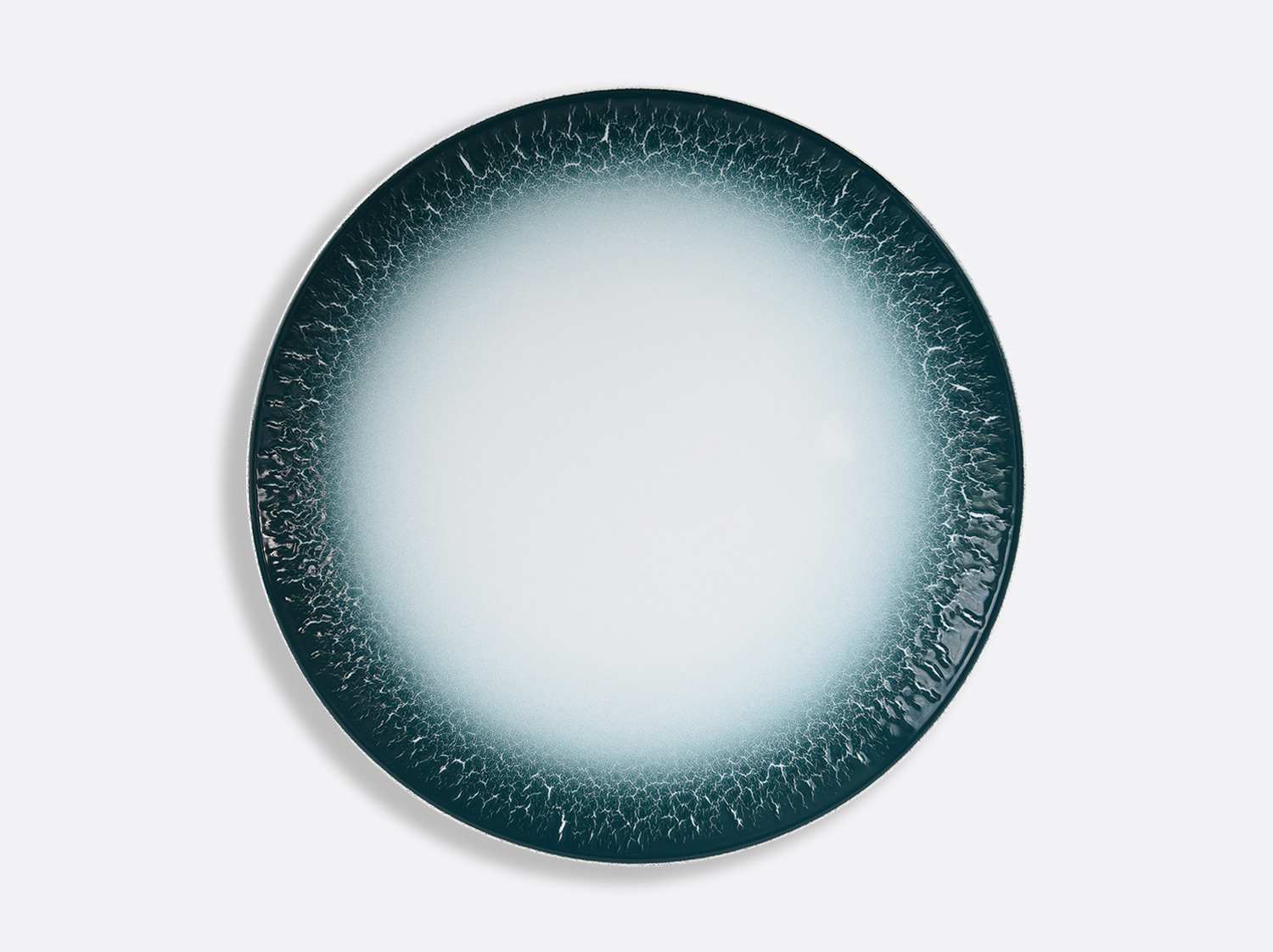 Assiette ultra plate 29,5 cm en porcelaine de la collection TERRA CALANQUE Bernardaud