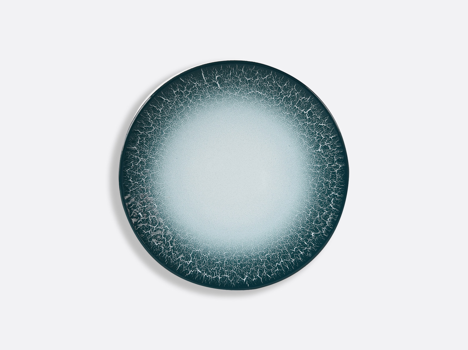 Assiette ultra plate 16 cm en porcelaine de la collection TERRA CALANQUE Bernardaud