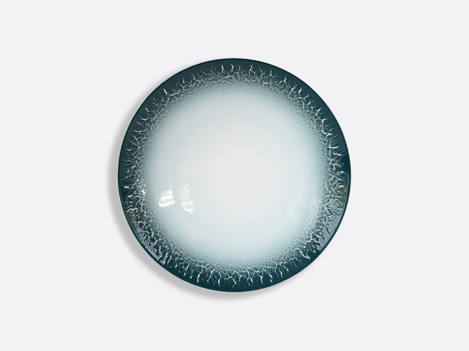 Assiette coupe 16,5 cm en porcelaine de la collection TERRA CALANQUE Bernardaud