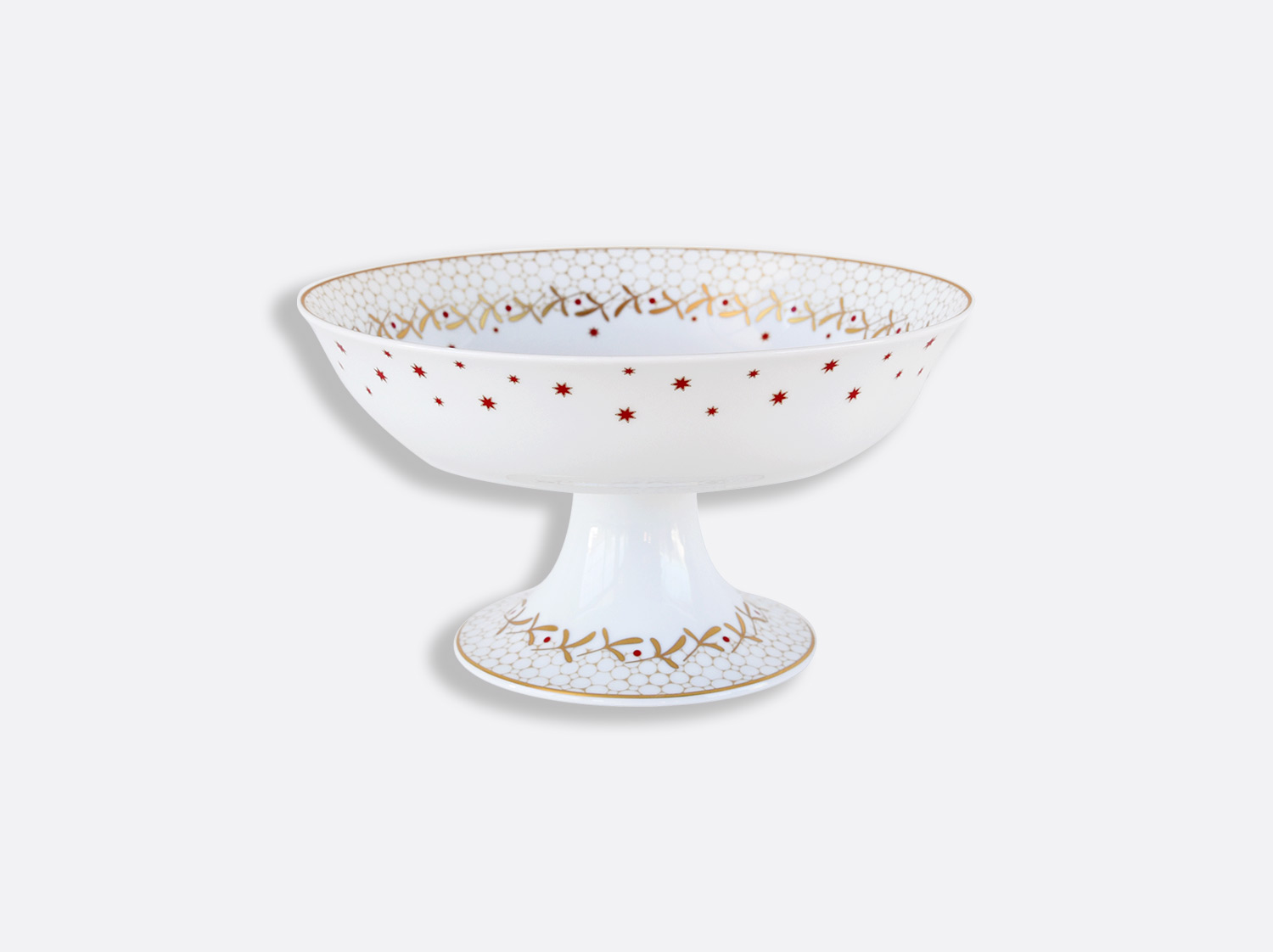 China Footed large coupe of the collection Noël | Bernardaud
