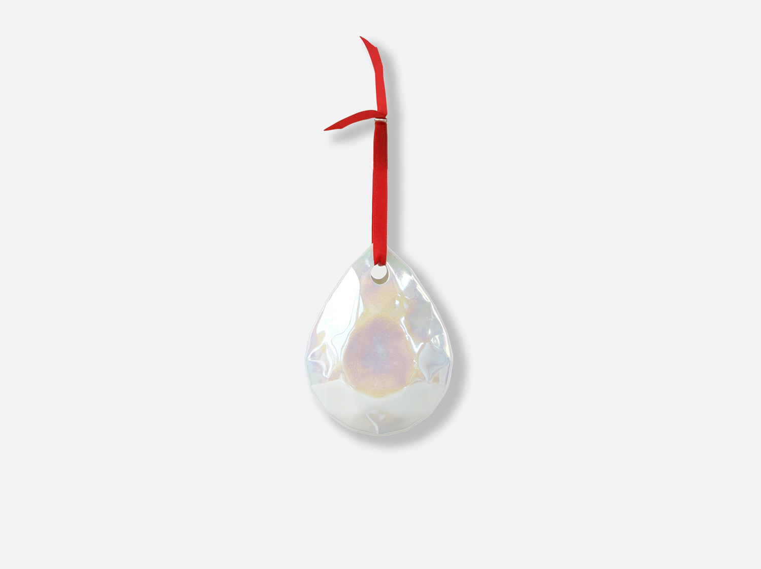 China Pearly Christmas ornament of the collection Noël | Bernardaud