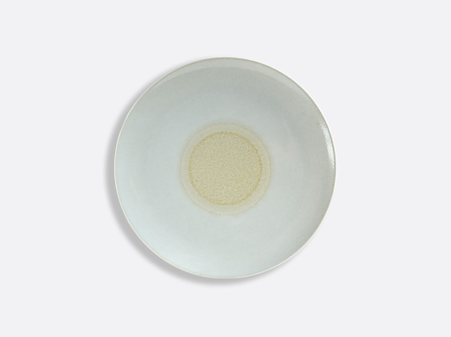 Assiette ultra plate 16 cm en porcelaine de la collection Iris Ivoire Bernardaud