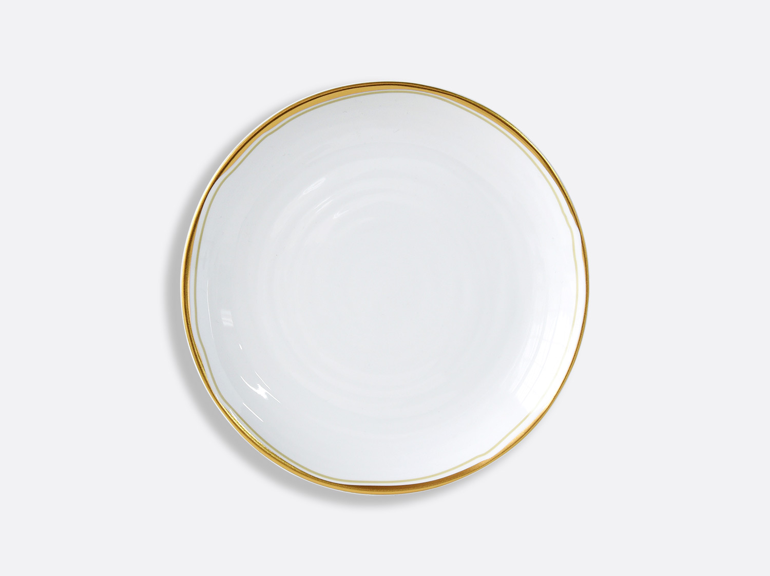 Assiette coupe 21,5 cm en porcelaine de la collection ALBÂTRE Bernardaud