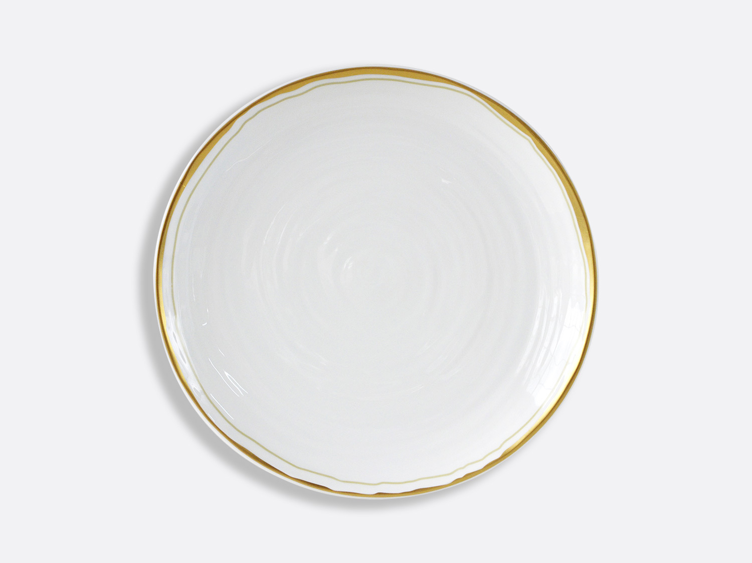Assiette coupe 27 cm en porcelaine de la collection ALBÂTRE Bernardaud