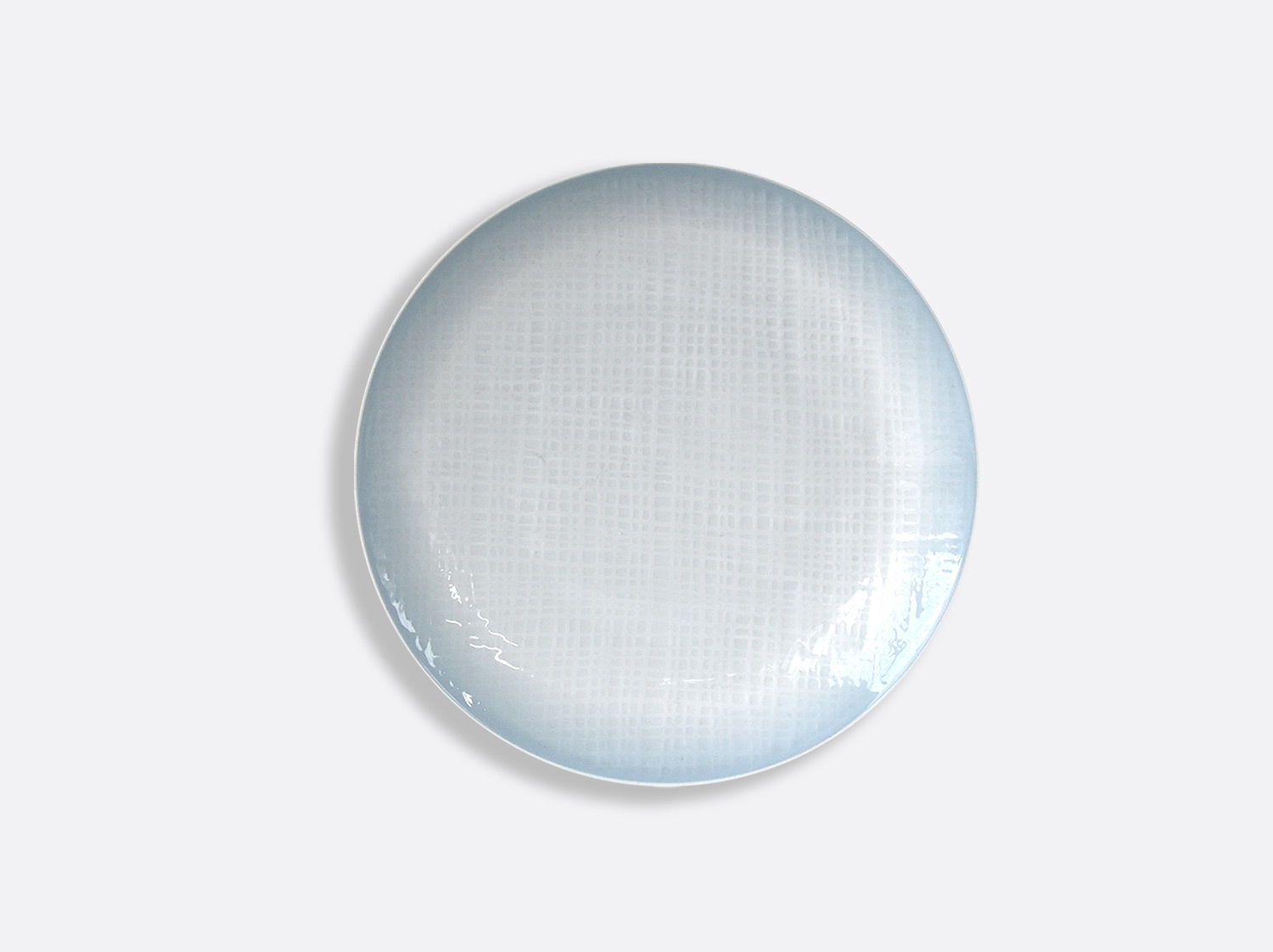 Assiette coupe 16 cm en porcelaine de la collection Eclipse Bernardaud