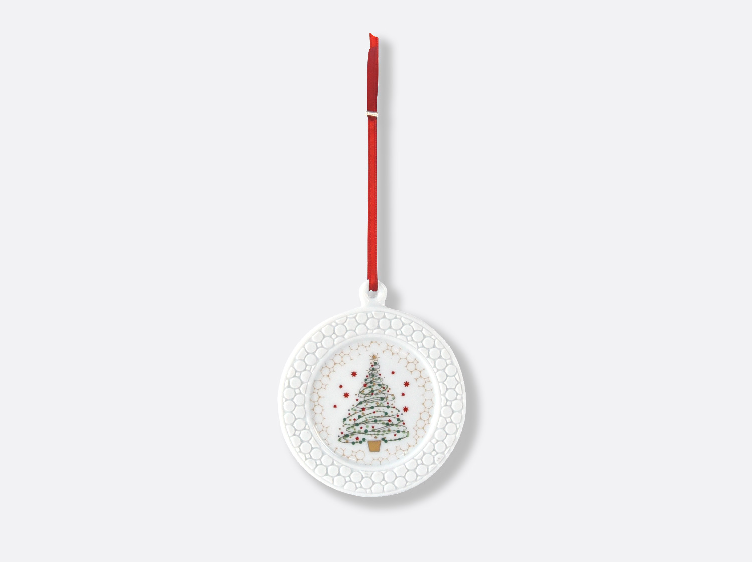 Ornement de Noël en porcelaine de la collection Noël Bernardaud