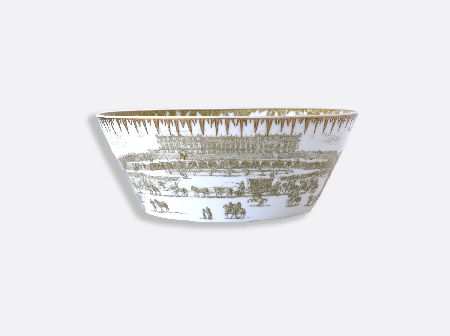 China Salad bowl 24 cm of the collection VERSAILLES ENCHANTE | Bernardaud