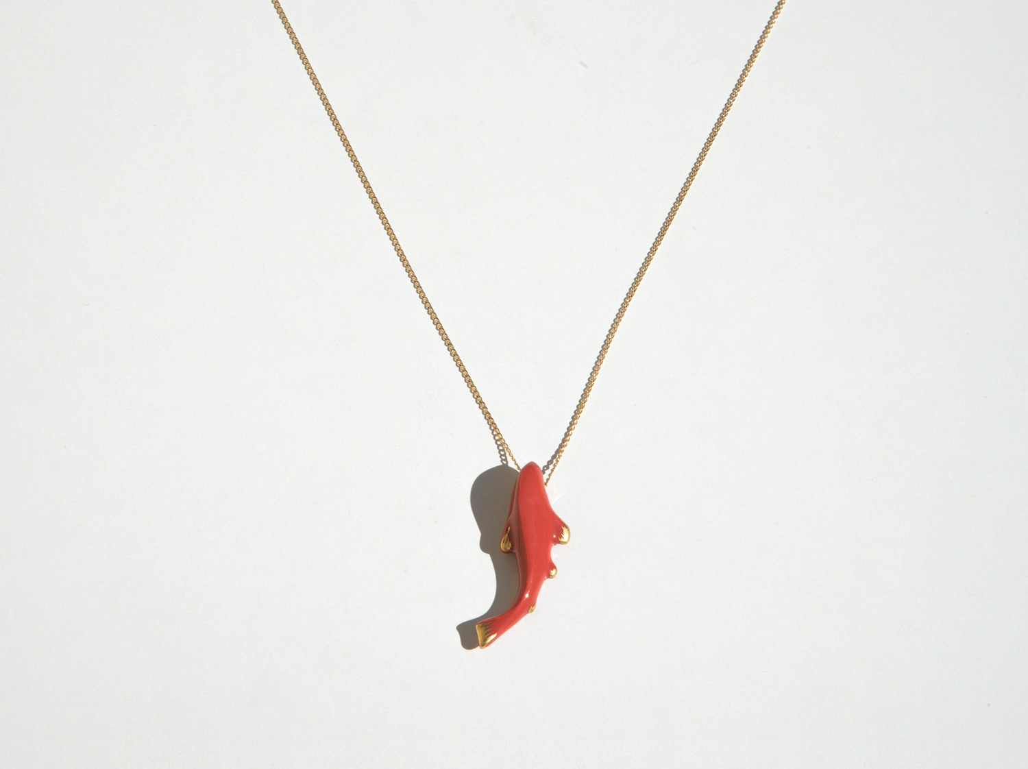 China Koï pendant Red & Gold of the collection Koï Rouge | Bernardaud
