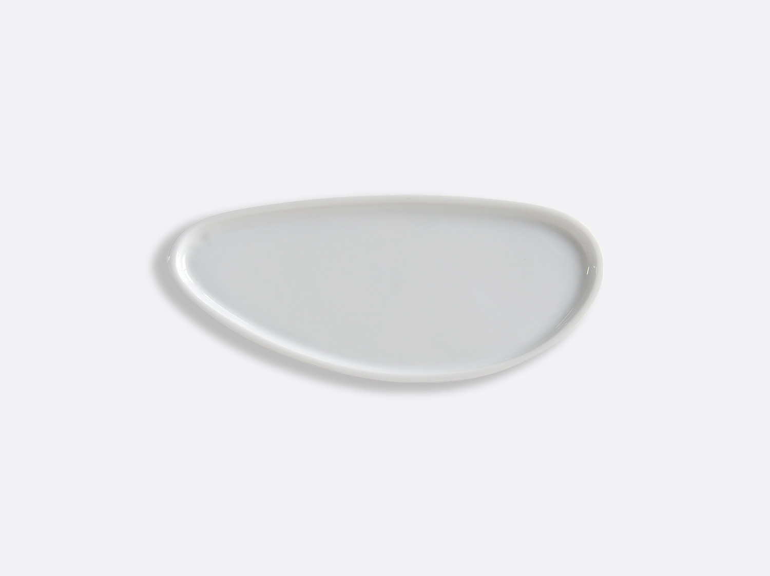 China Platter S4 white of the collection Ombres - Sarah-Linda Forrer | Bernardaud