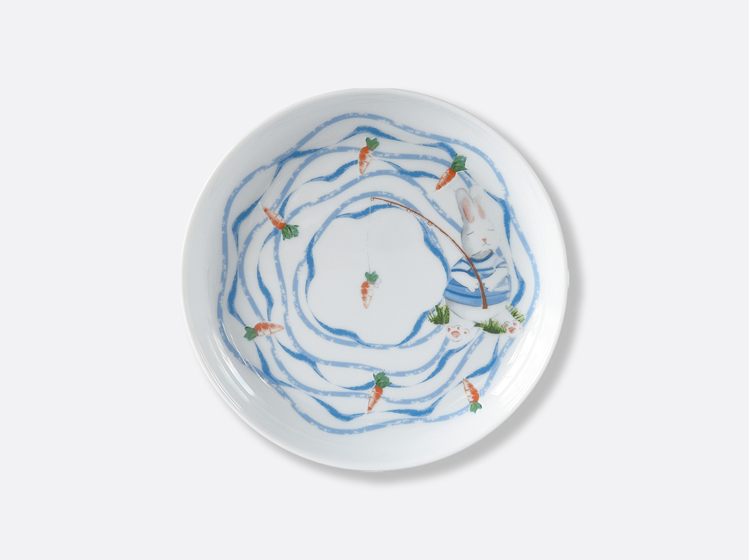 Assiette 18 cm en porcelaine de la collection PETIT BOULINGRIN Bernardaud