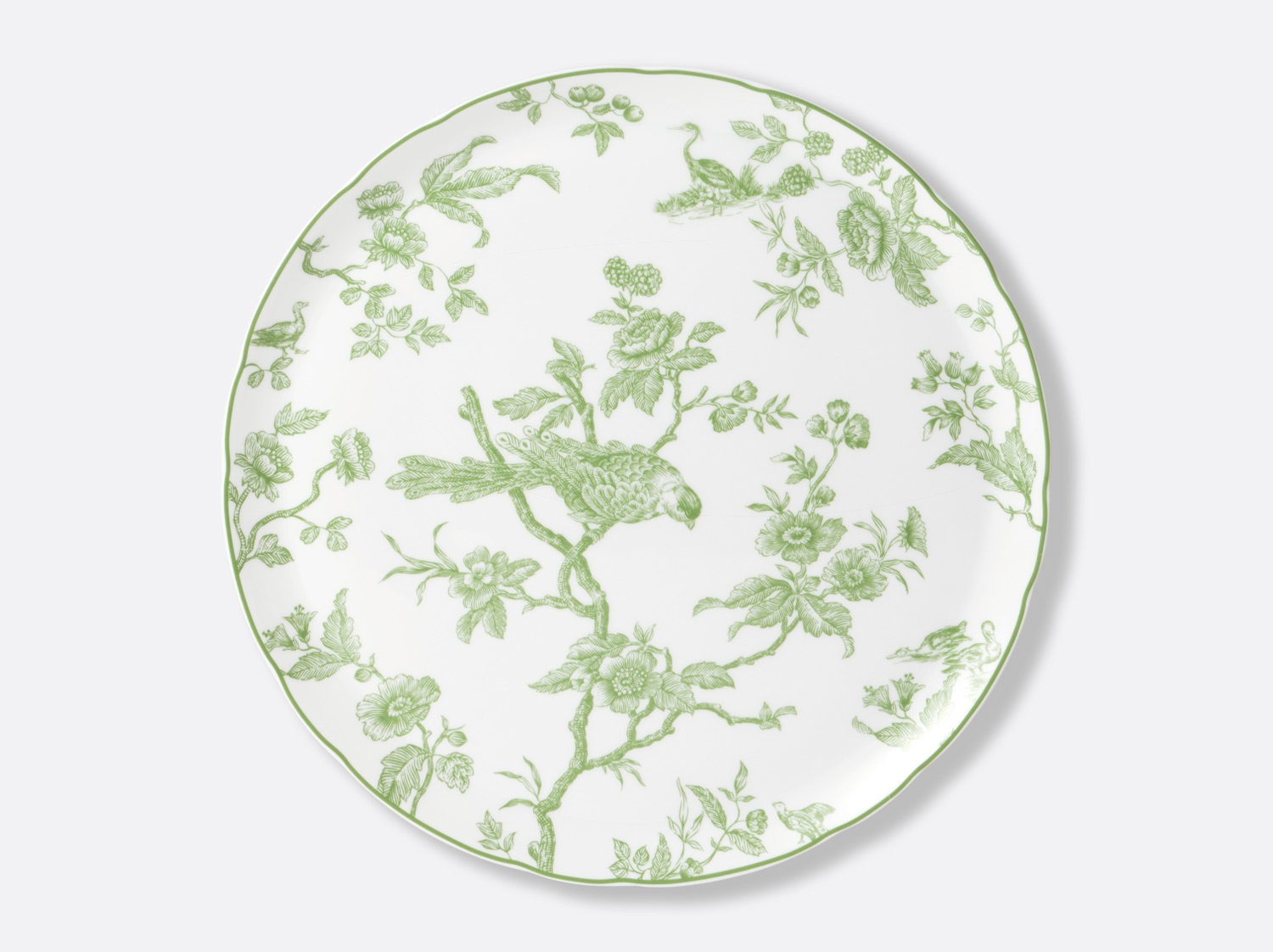 China Round tart platter 13" of the collection Albertine | Bernardaud