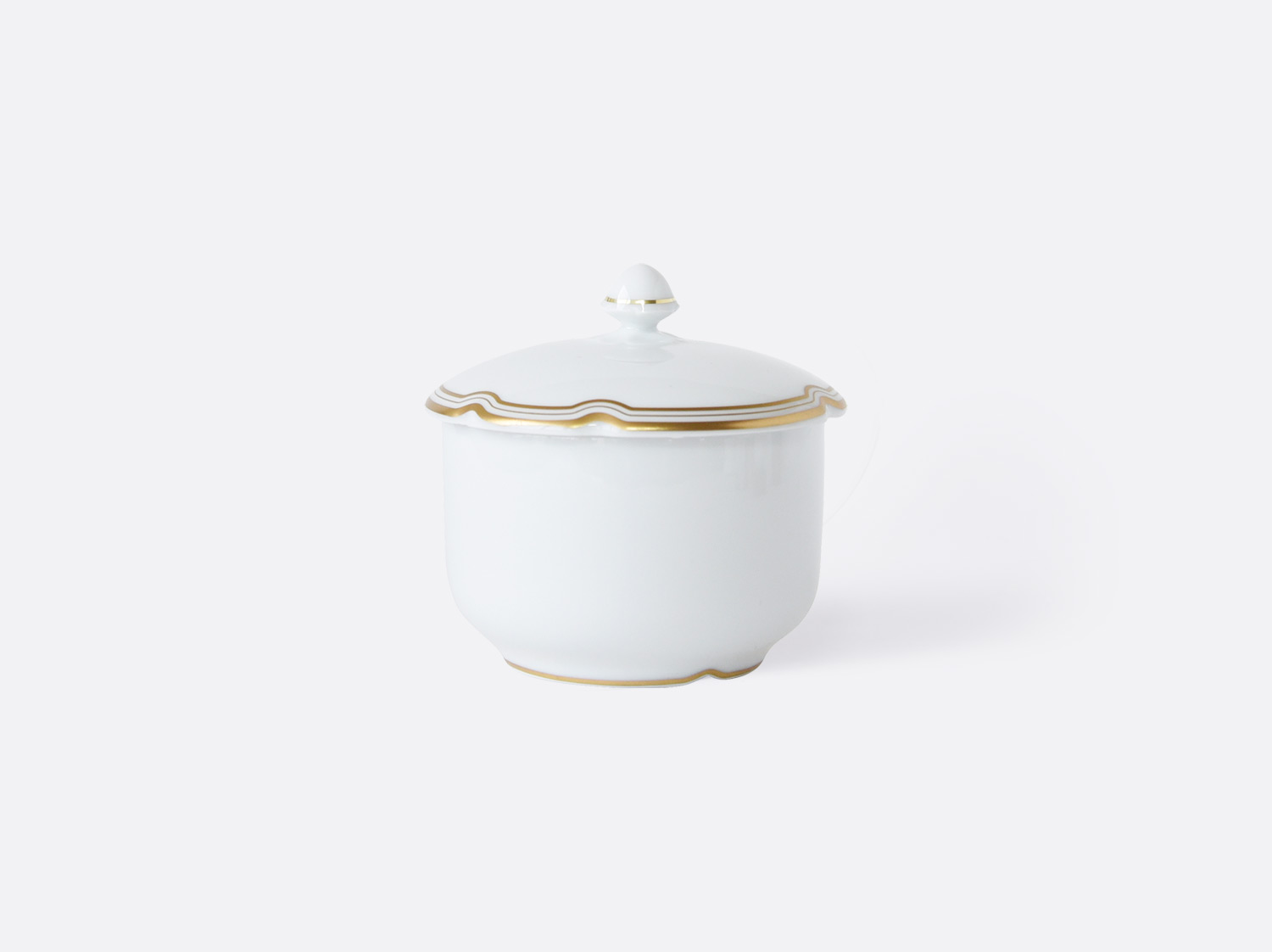 Sucrier 27 cl en porcelaine de la collection Pompadour Bernardaud