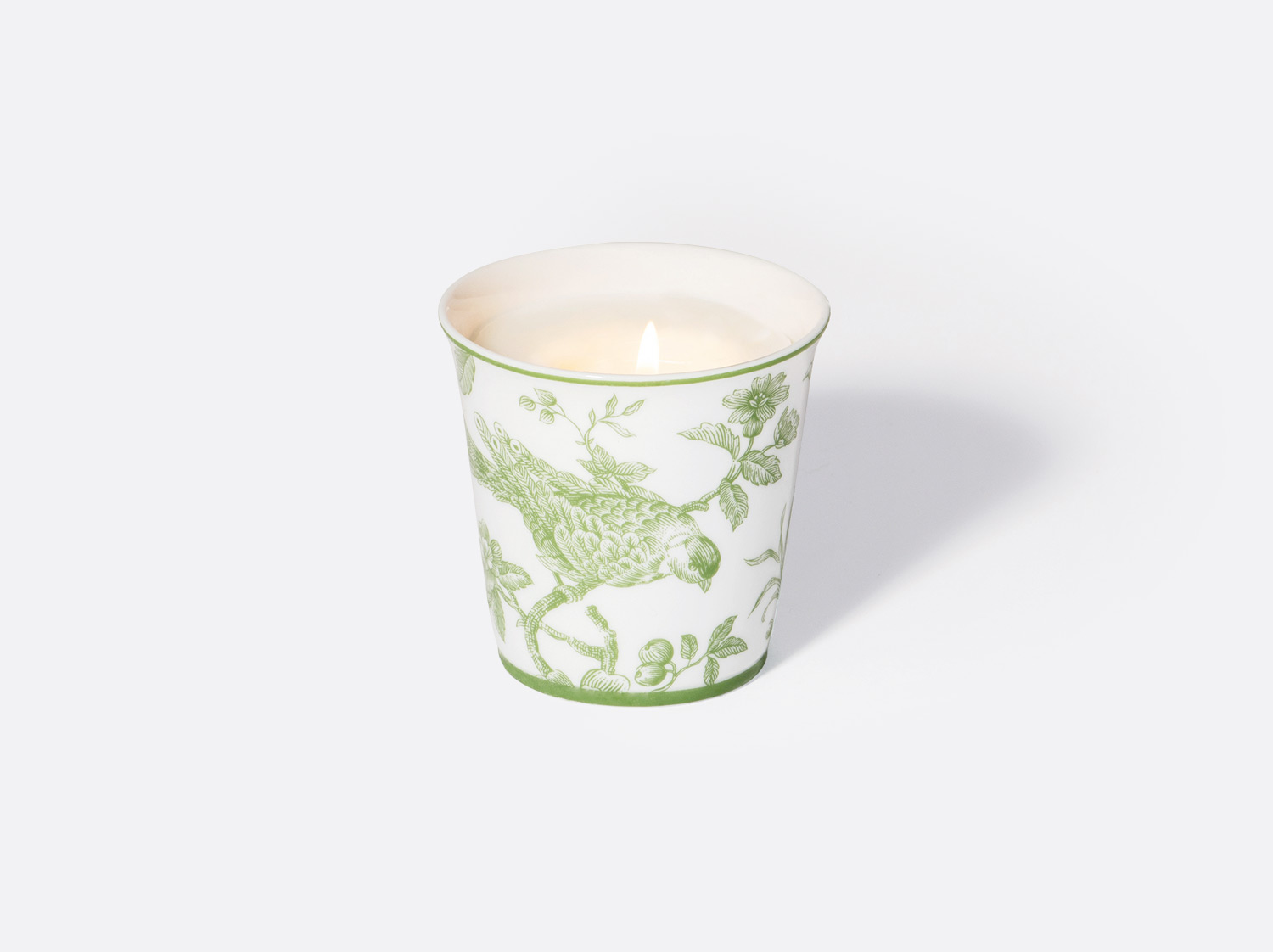 China Tumbler 9 cm + candle home fragrance 200 gr of the collection Albertine | Bernardaud