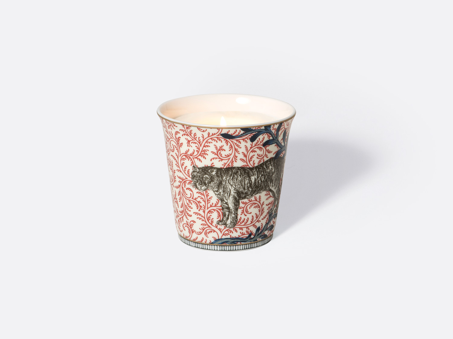 China Tumbler 9 cm + candle home fragrance 200 gr of the collection Collection Braquenié | Bernardaud