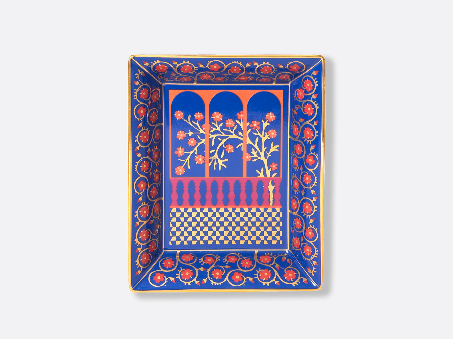 China Valet tray 7.9 x 6.3" of the collection Cimiez | Bernardaud
