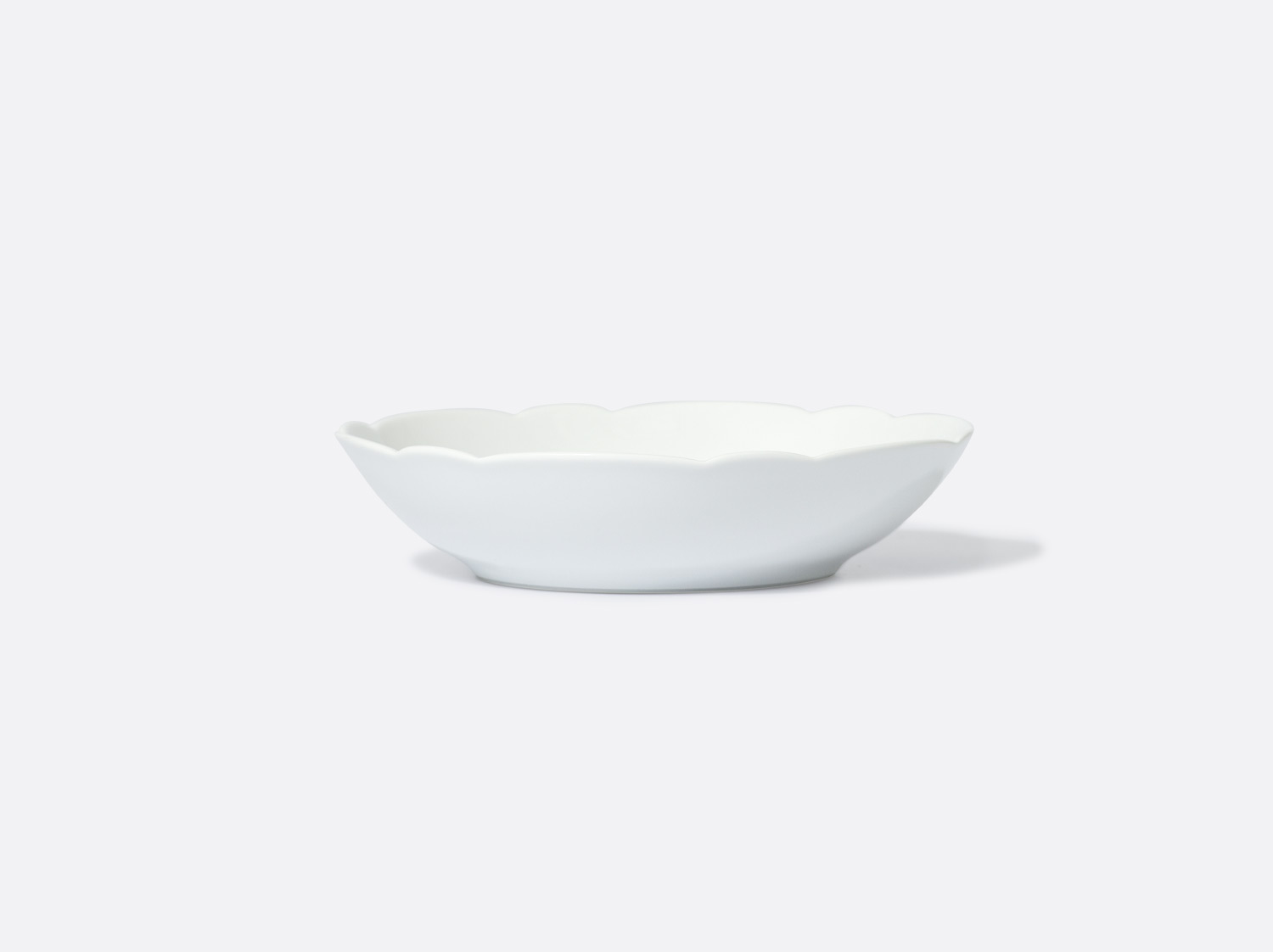 Assiette creuse calotte 19 cm en porcelaine de la collection CLUNY Bernardaud
