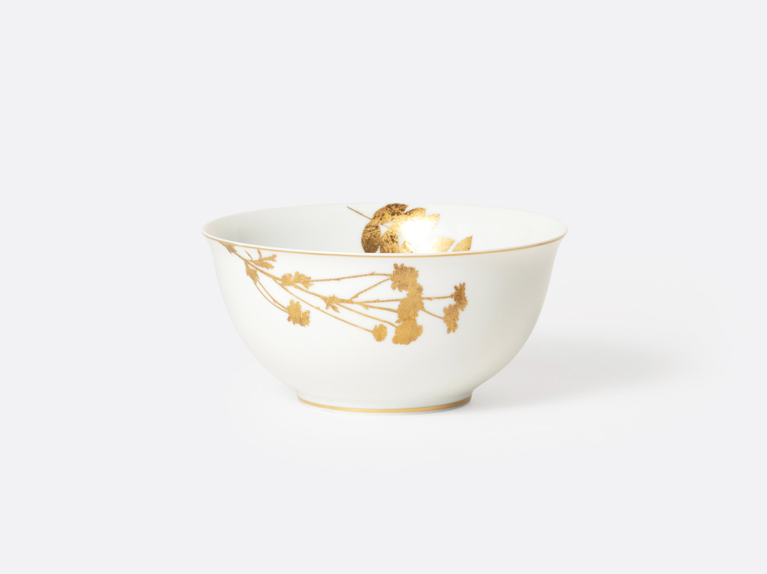 China Noodle bowl 50 cl of the collection Vegetal gold | Bernardaud