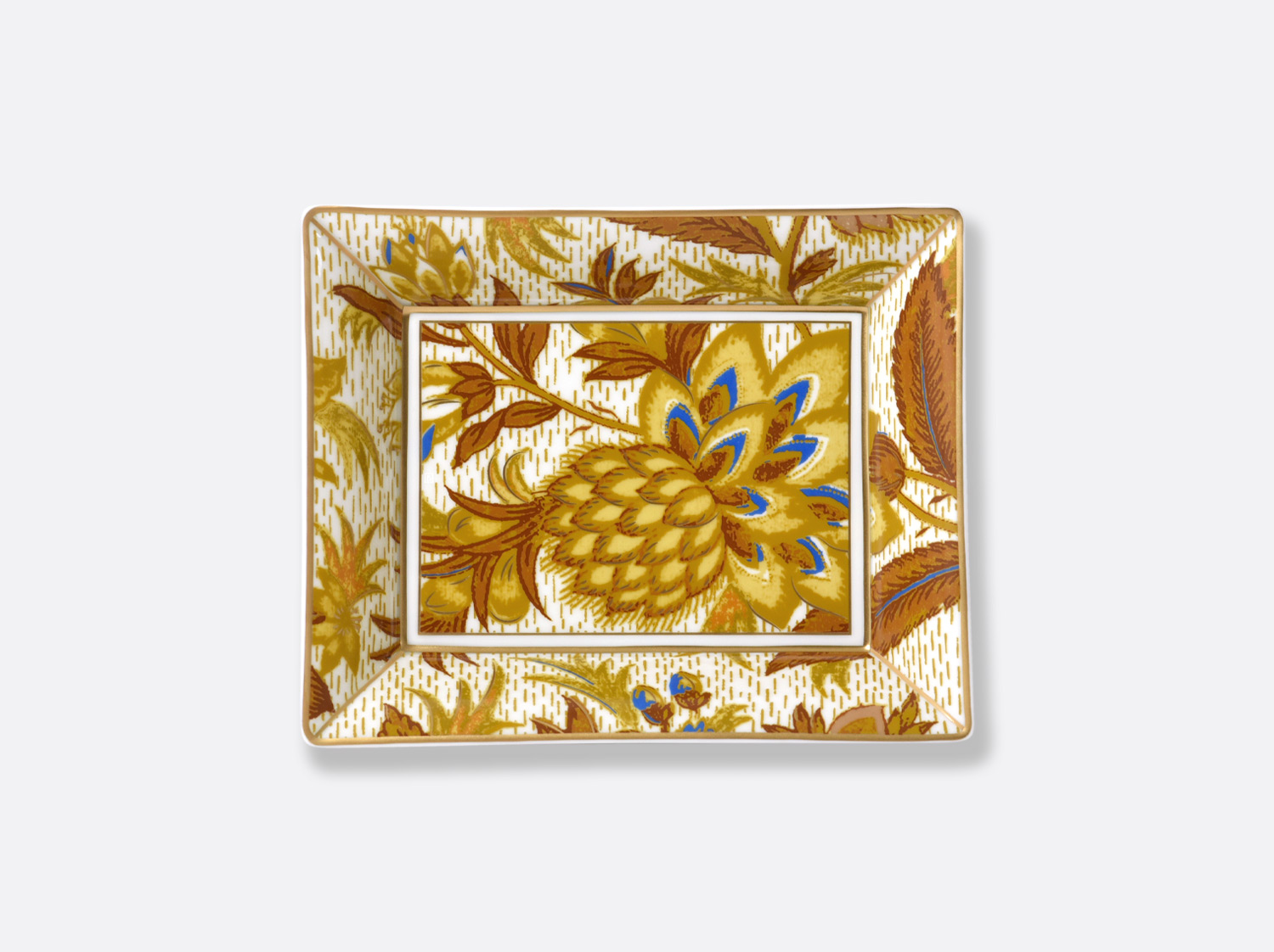Vide-poches 20 x 16 cm en porcelaine de la collection Mahé Safran Bernardaud