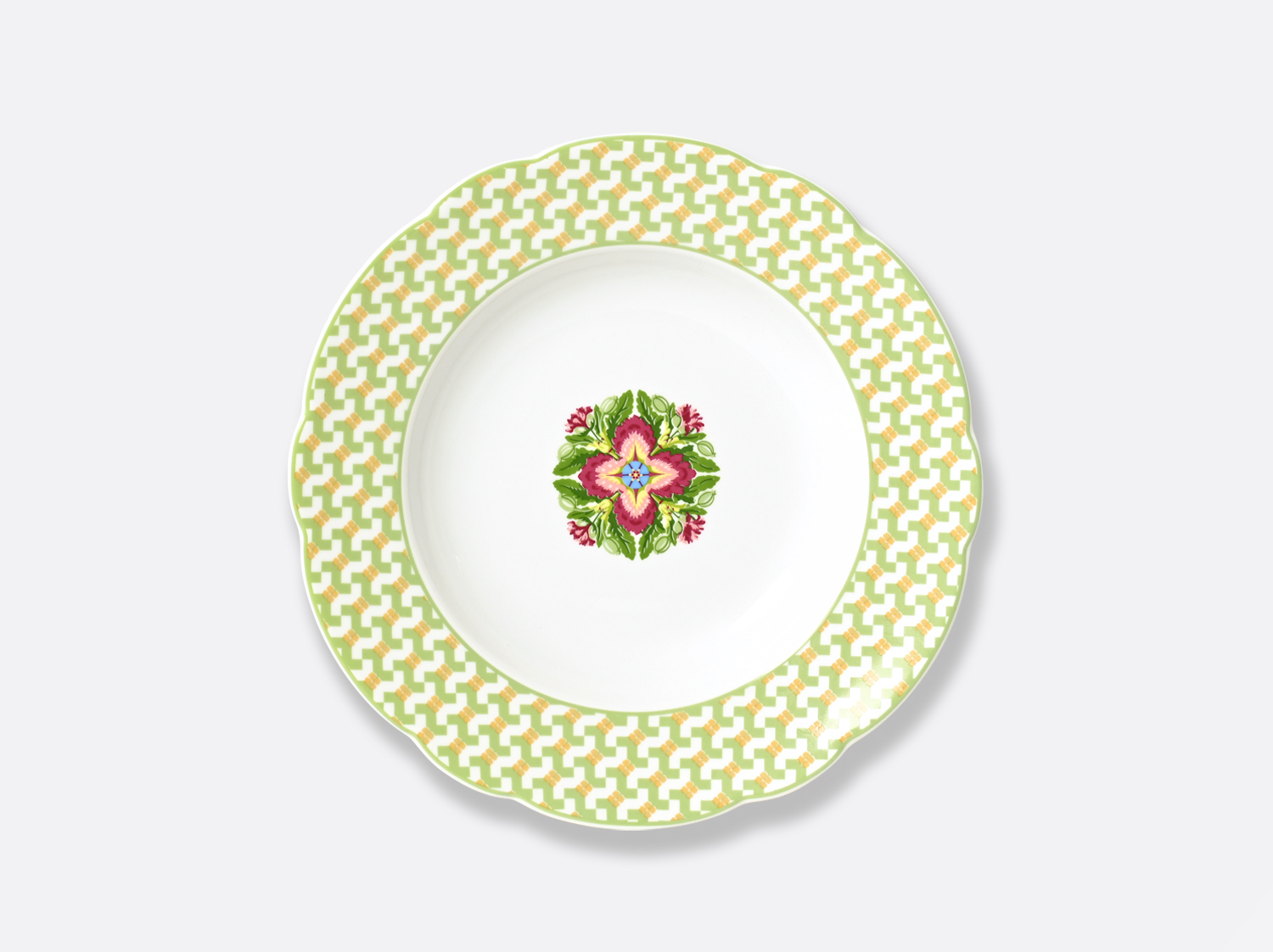 China Rim soup 9" of the collection Trianon | Bernardaud