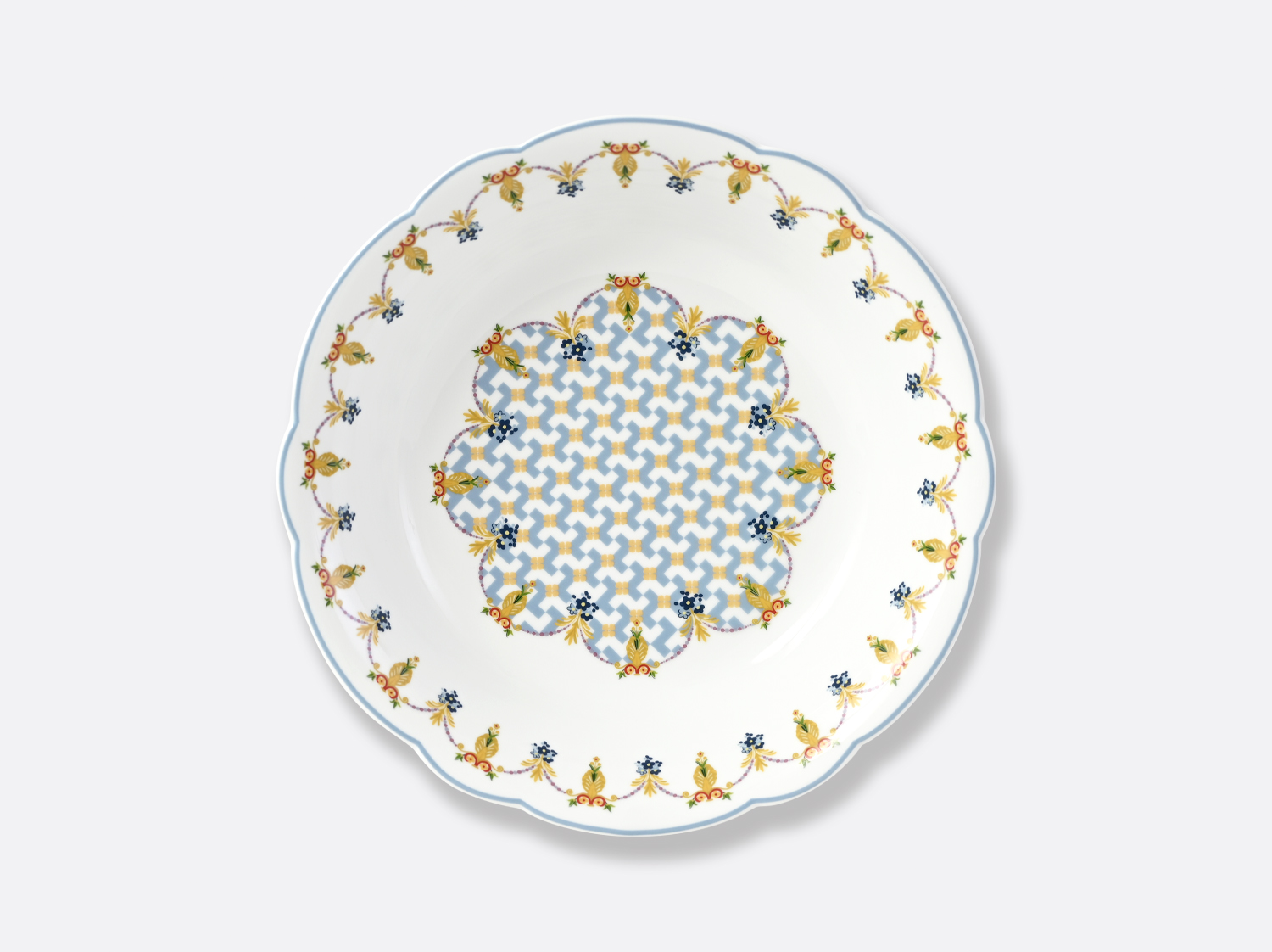 China Open vegetable bowl 27 oz of the collection Trianon | Bernardaud
