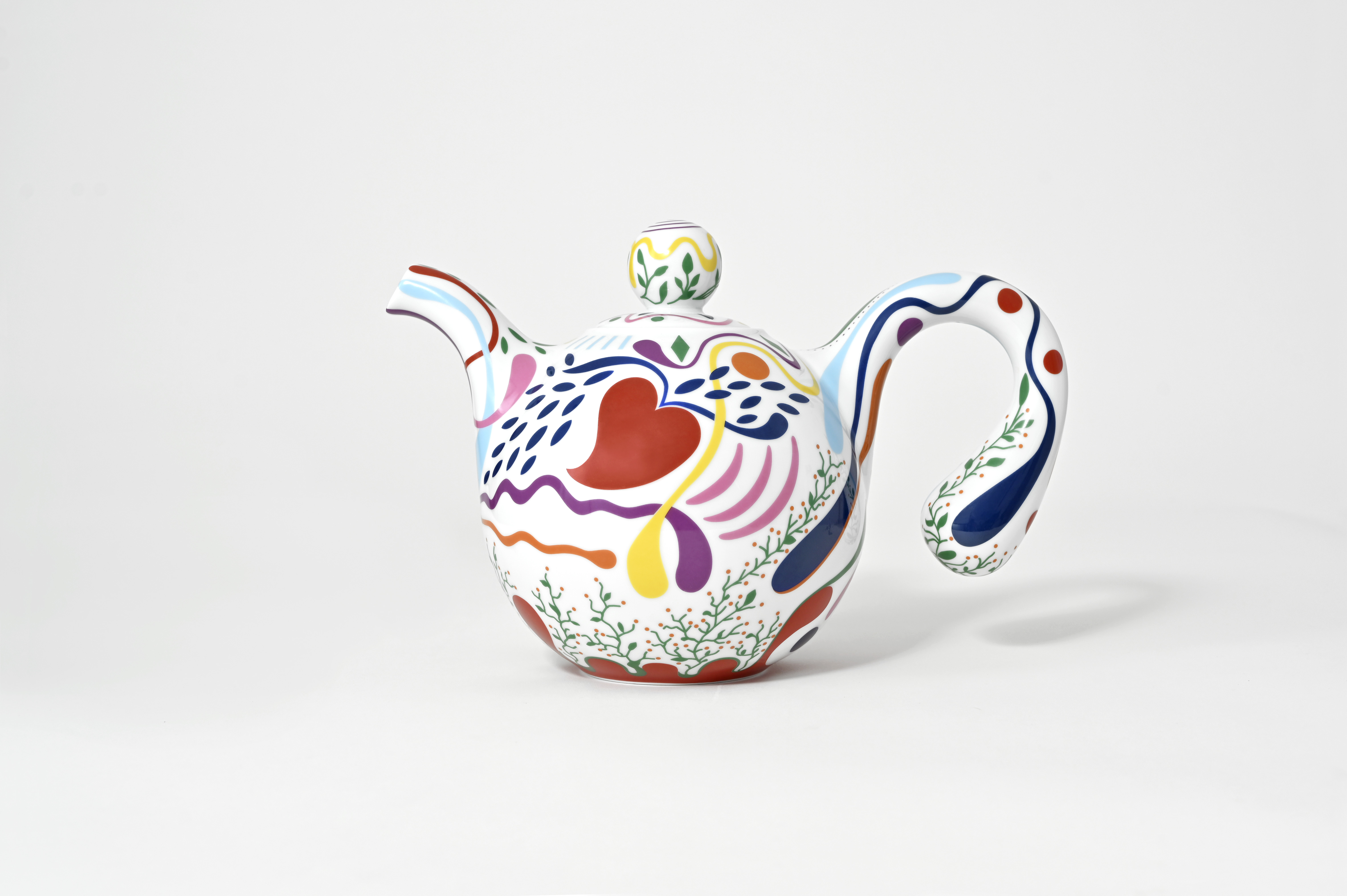 China Teapot 68 oz of the collection Thé dansant | Bernardaud